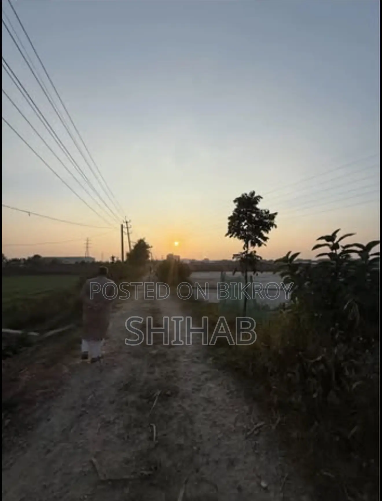 73 Decimal Boundary-Walled Land for Rent!