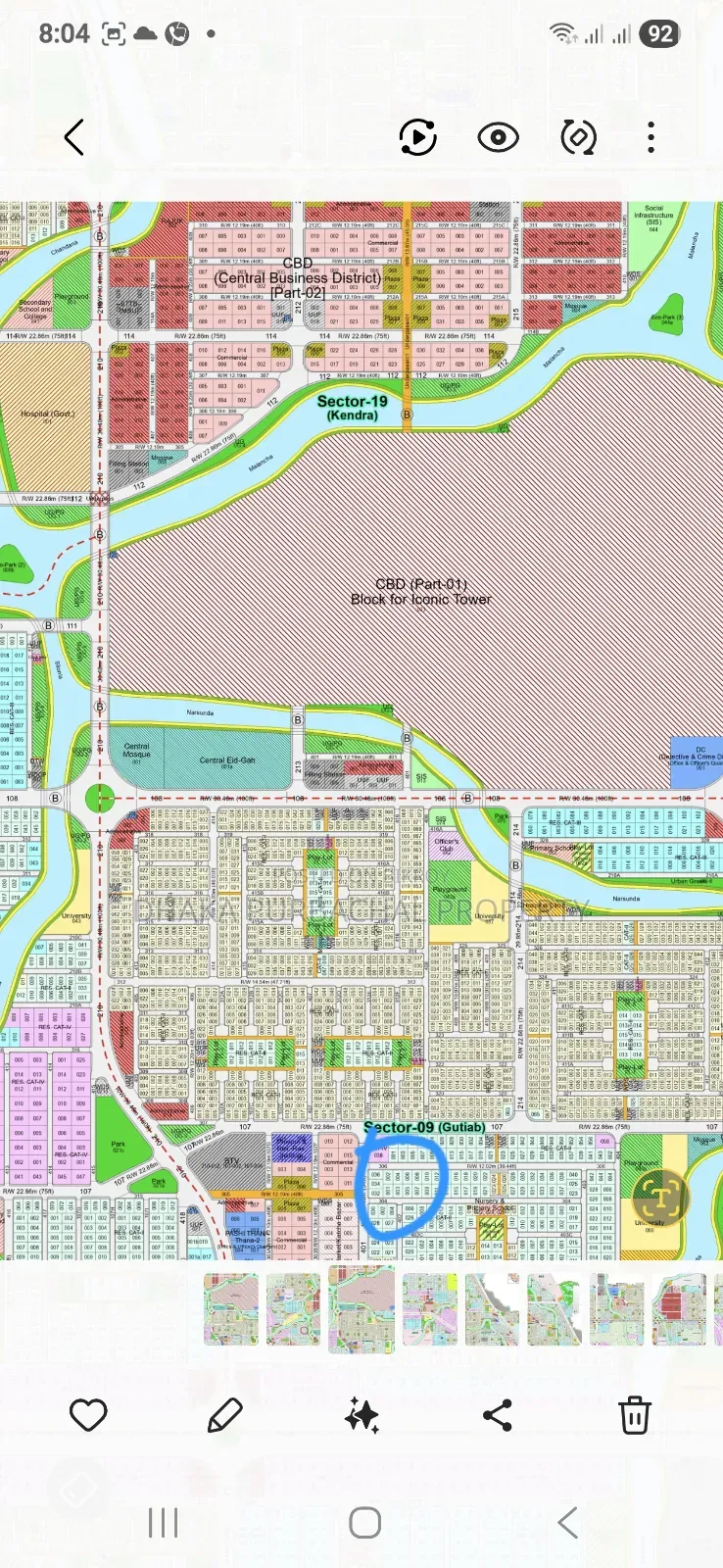 Sector-25 RAJUK Purbachal South-Facing 5 Katha Plot for Sale