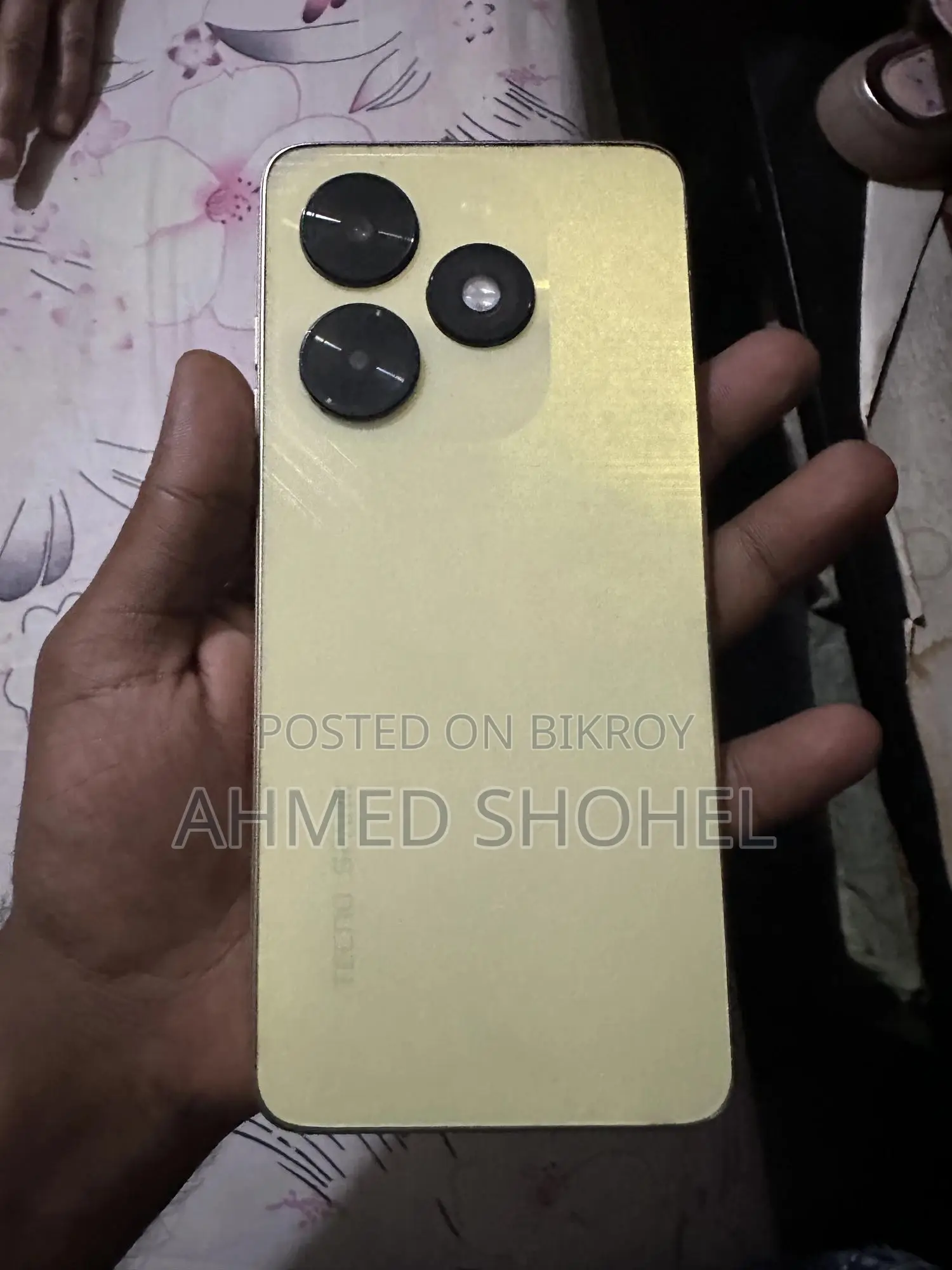 Tecno Spark 20C 128 GB Yellow