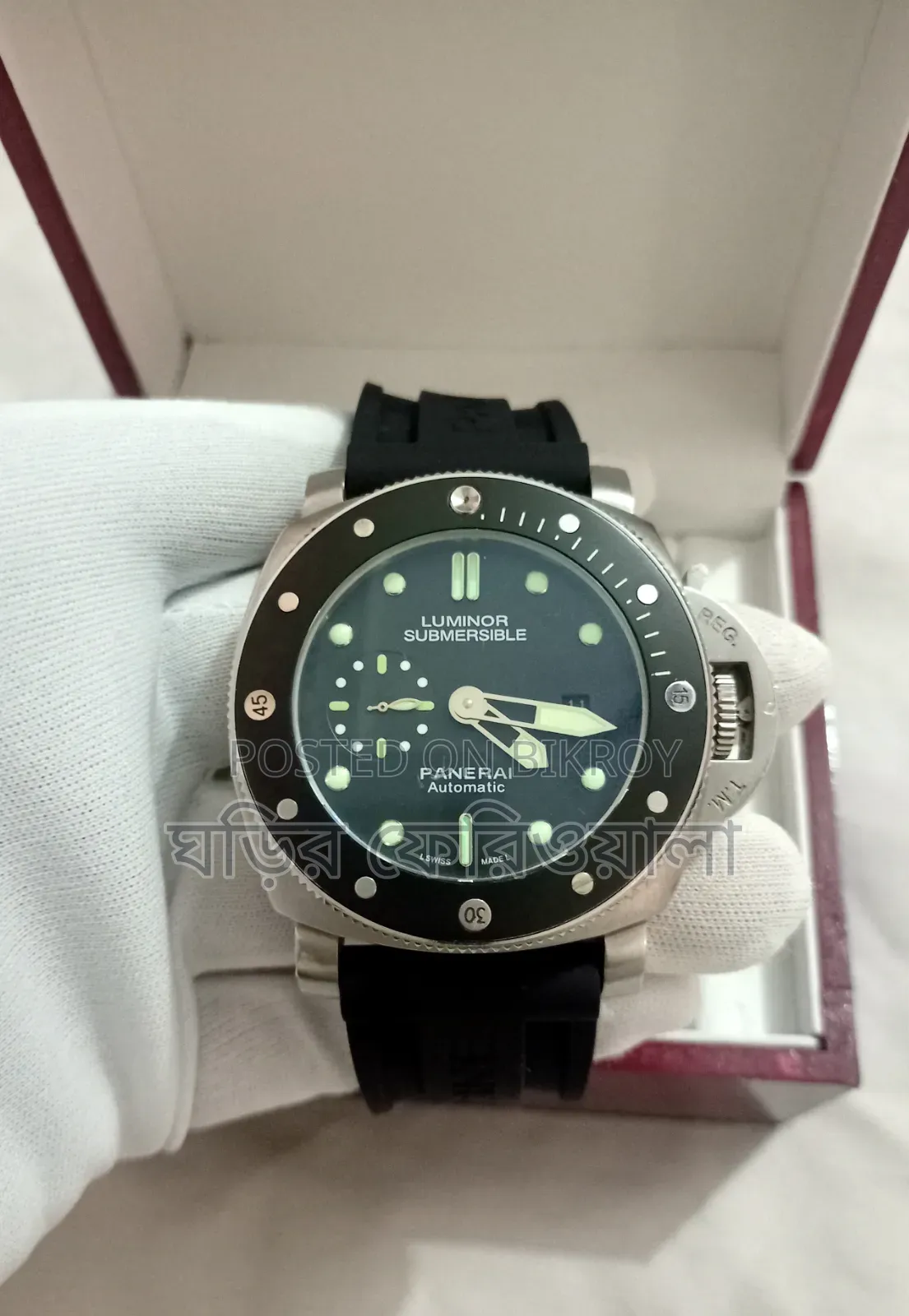 European Grade Panerai Automatic 60sec Watch