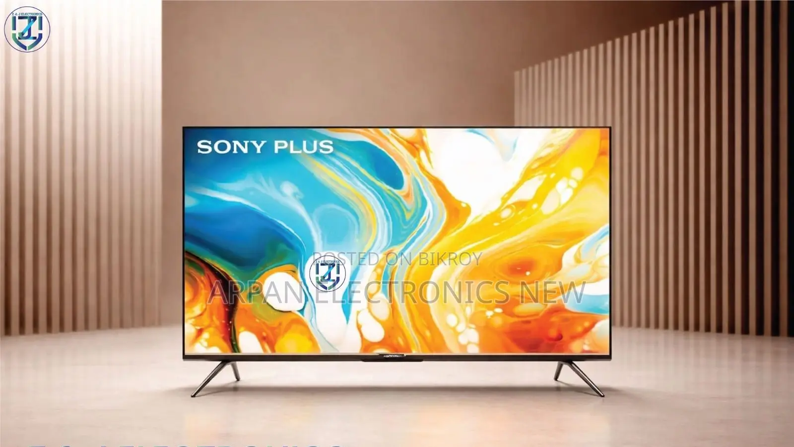 Sony Plus Smart Tv 43" Inche– প্রিমিয়াম ডিজাইন, স্মার্ট ফিচার