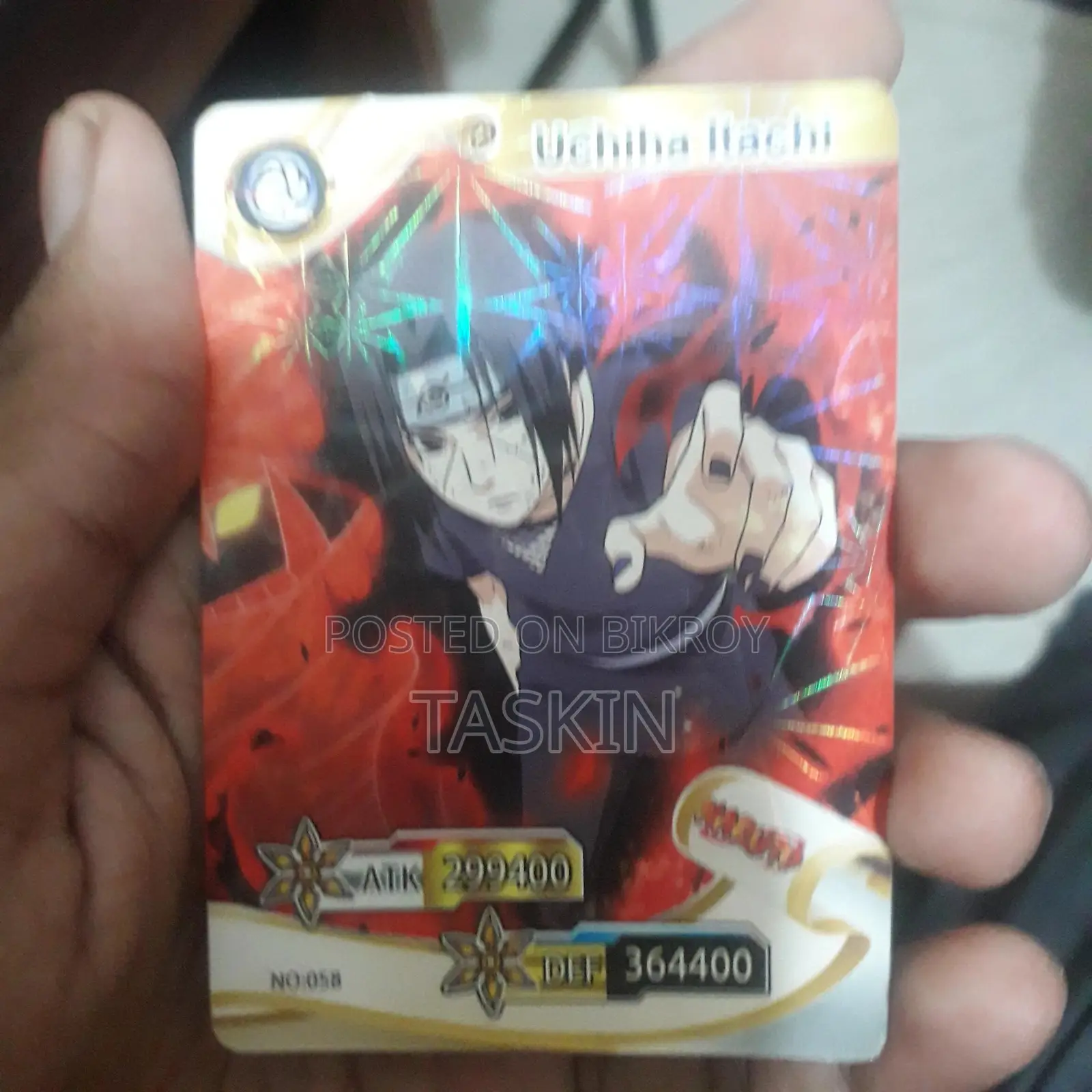 Naruto Cards {6pieces]