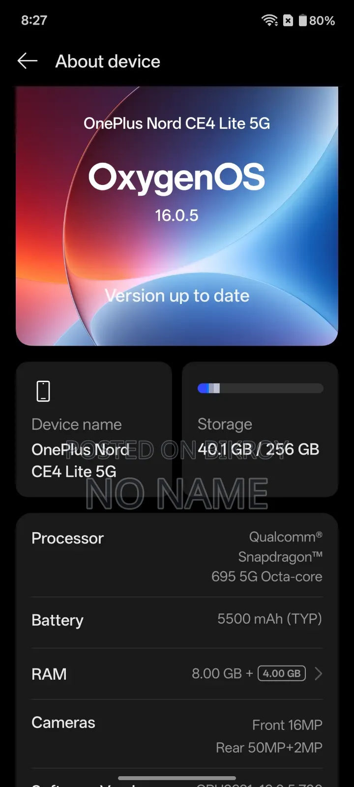 OnePlus Nord CE4 Lite 256 GB Blue