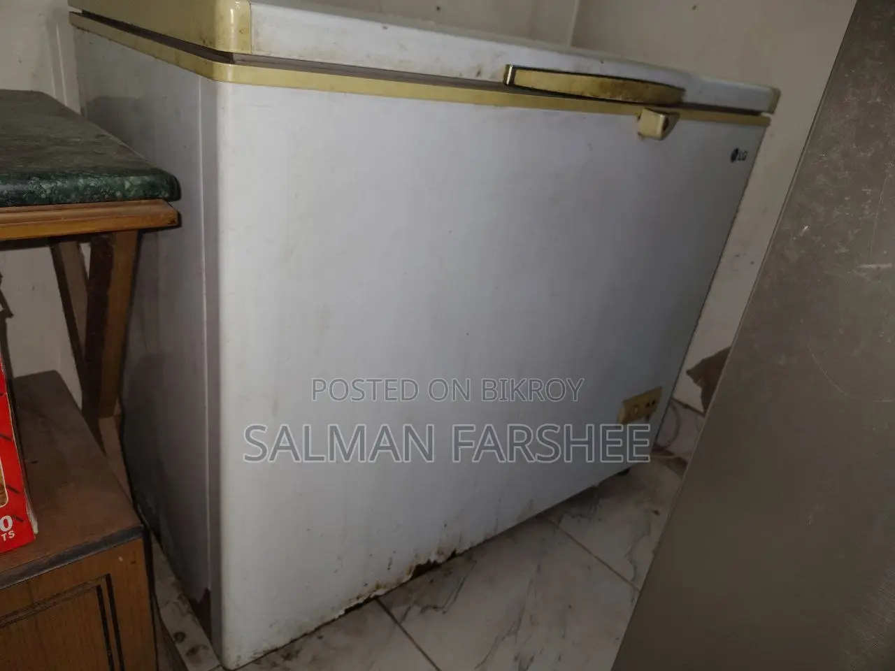 Lg Deep Freezer 209l Running Condition For Sale