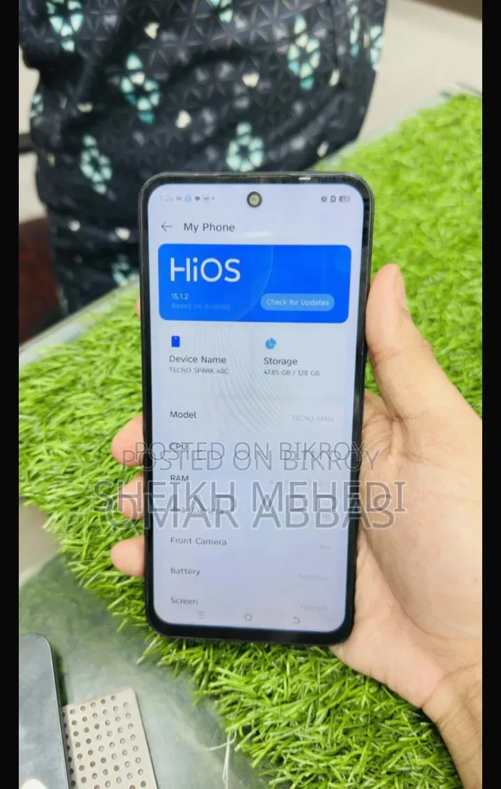 Tecno Spark 40 128 GB Black