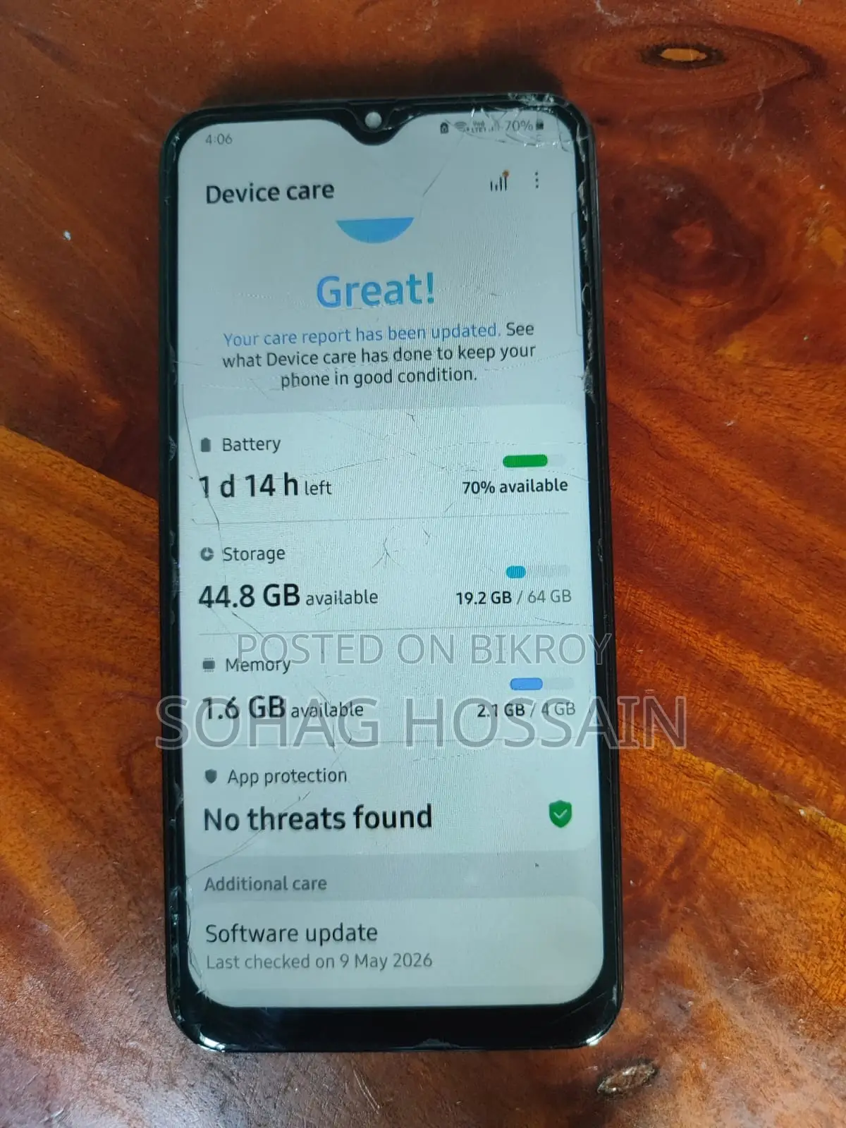 Samsung Galaxy A30 64 GB Black