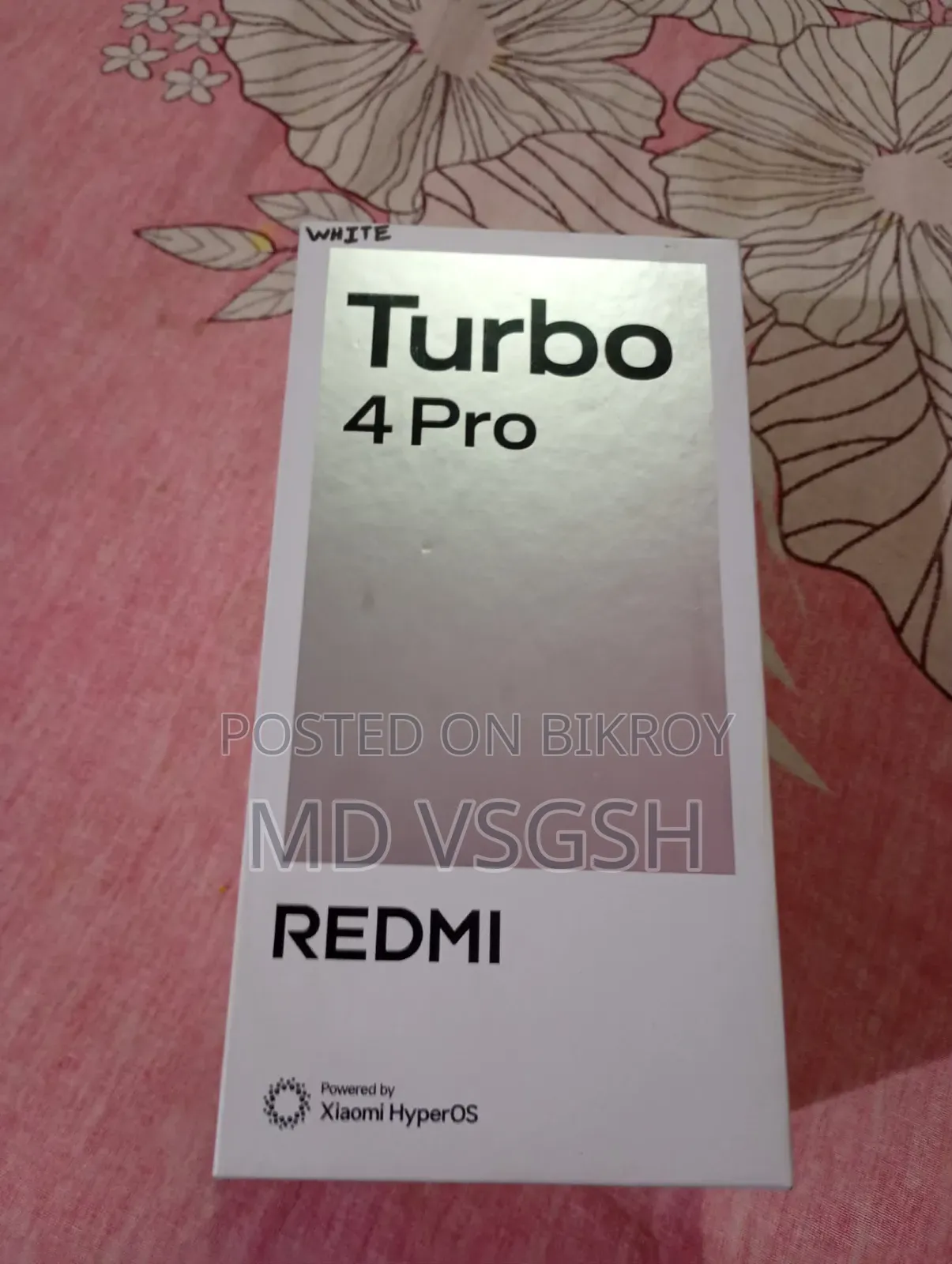 Xiaomi Redmi Turbo 4 Pro 256 GB White