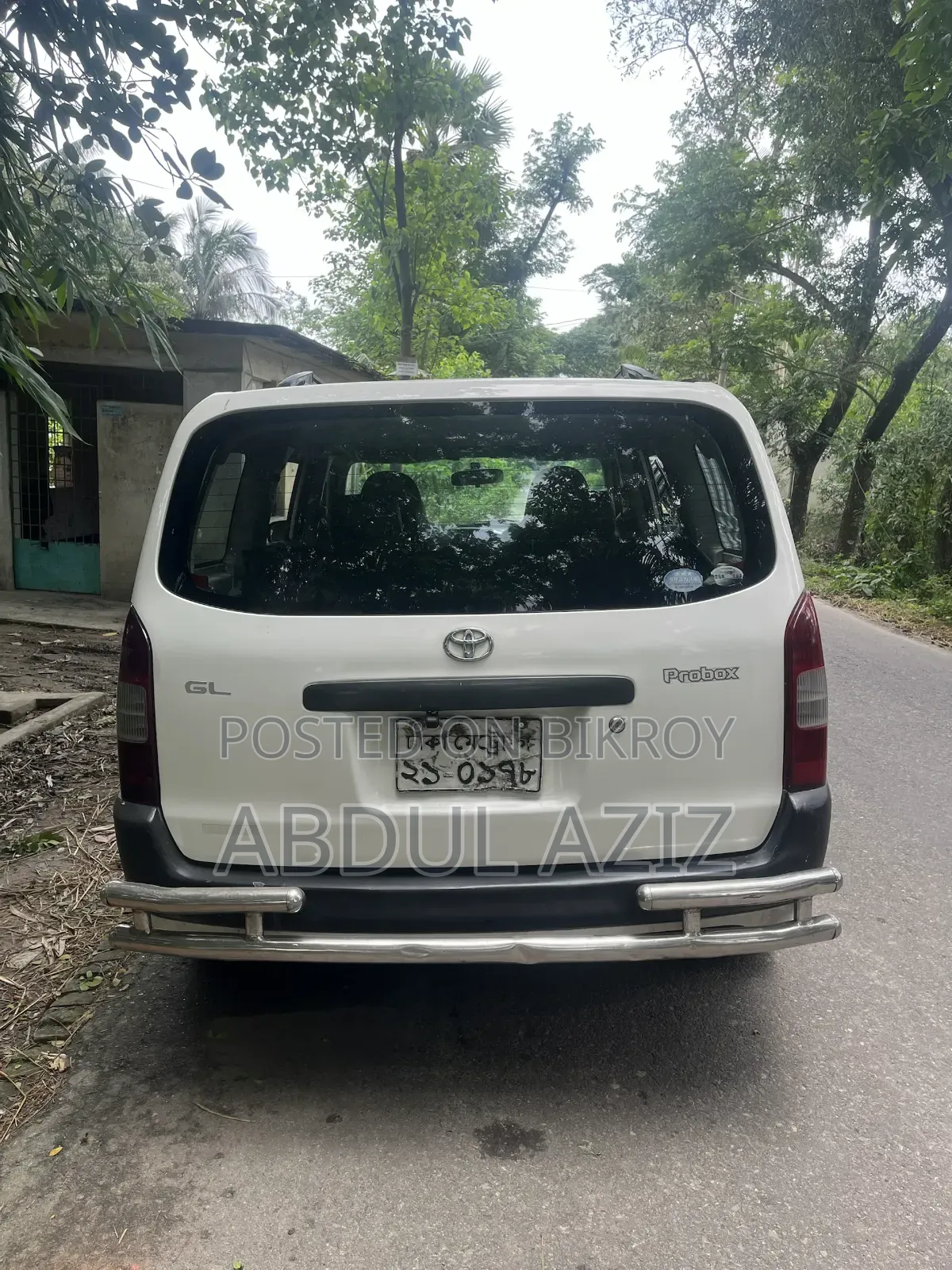 টয়োটা প্রোবক্স ১.৩ জিএল ২ডব্লিউডি ২০০৩ সাদা