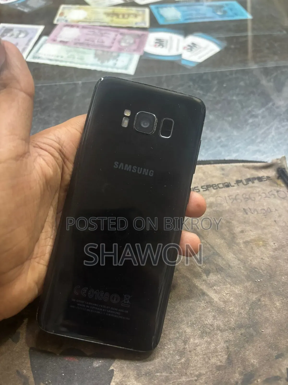 নতুন স্যামসাং গ্যালাক্সি এস৮ ৬৪ জিবি কালো