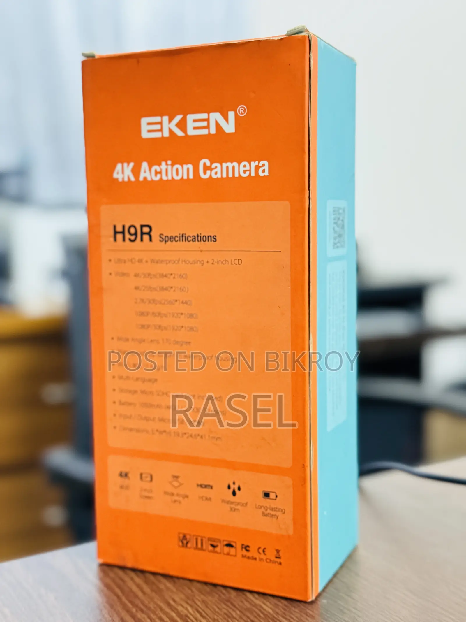 Eken H9r অ্যাকশন ক্যামেরা (খুবই কম ব্যবহৃত)