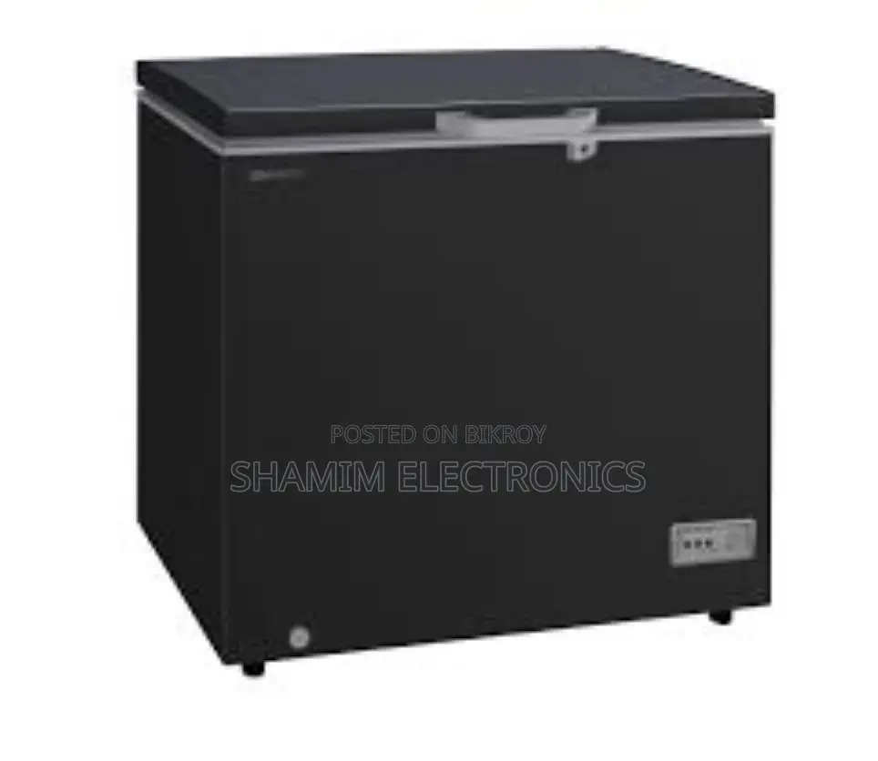 Sharp Freezer Sjc-238-bk | 220 Liters - Black