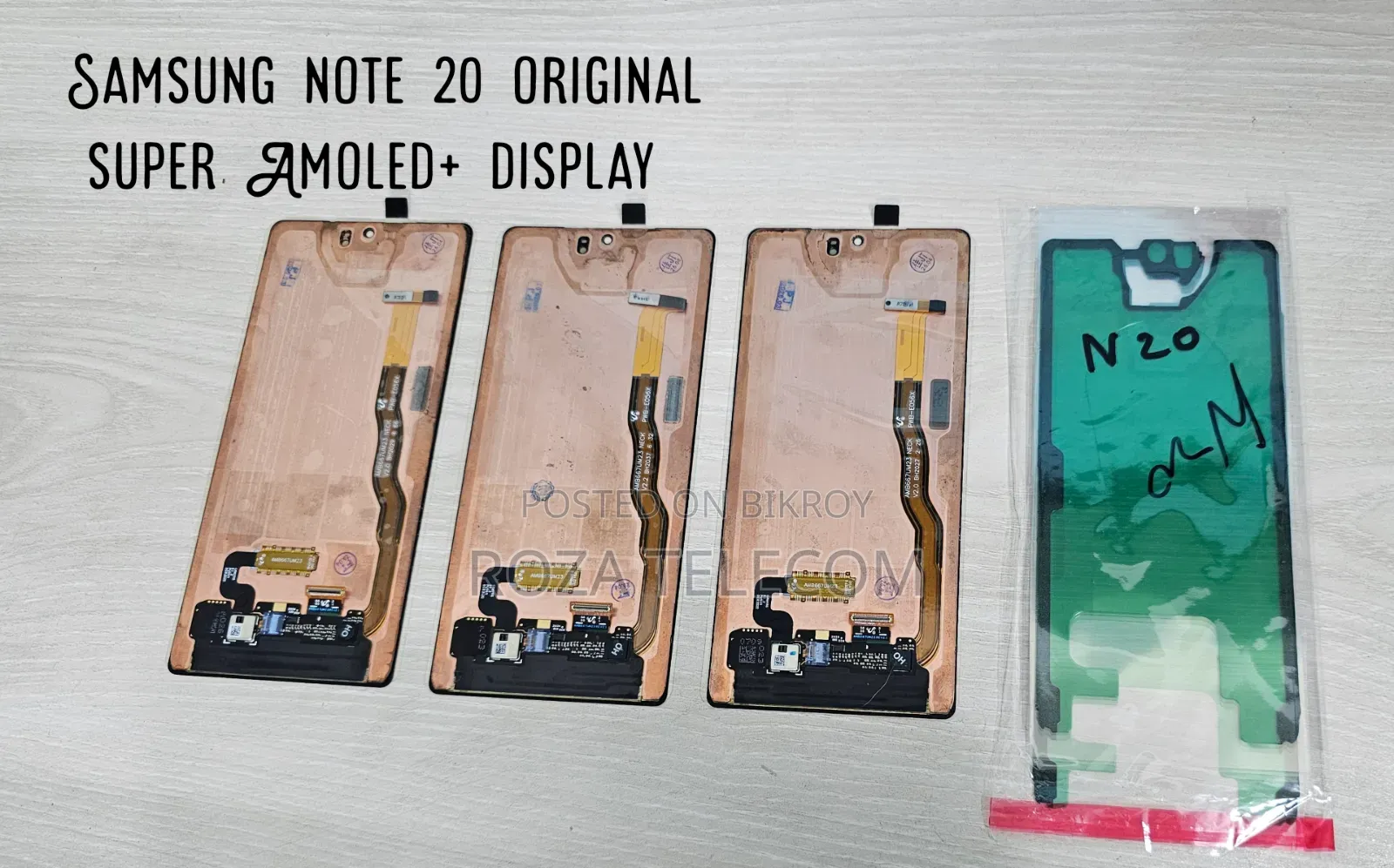 Samsung Note 20 Original Super Amoled Plus Display