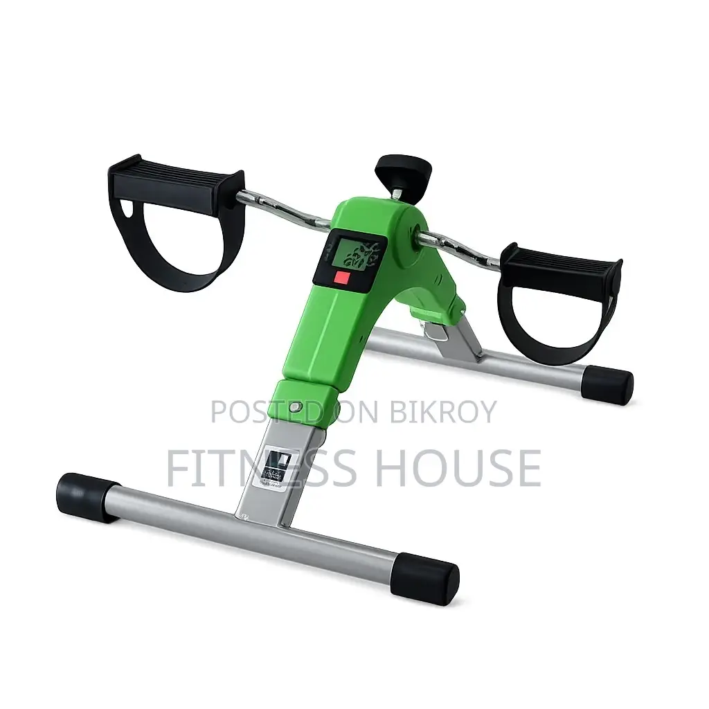 Mini Exercise Cycle – Portable Folding Arm Leg Pedal Exerciser