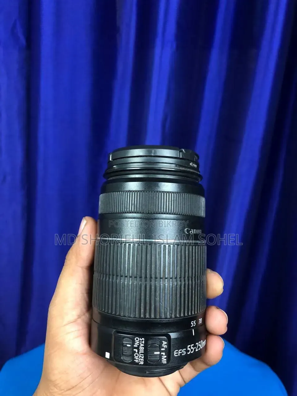 700d Camera 55-250 Lans