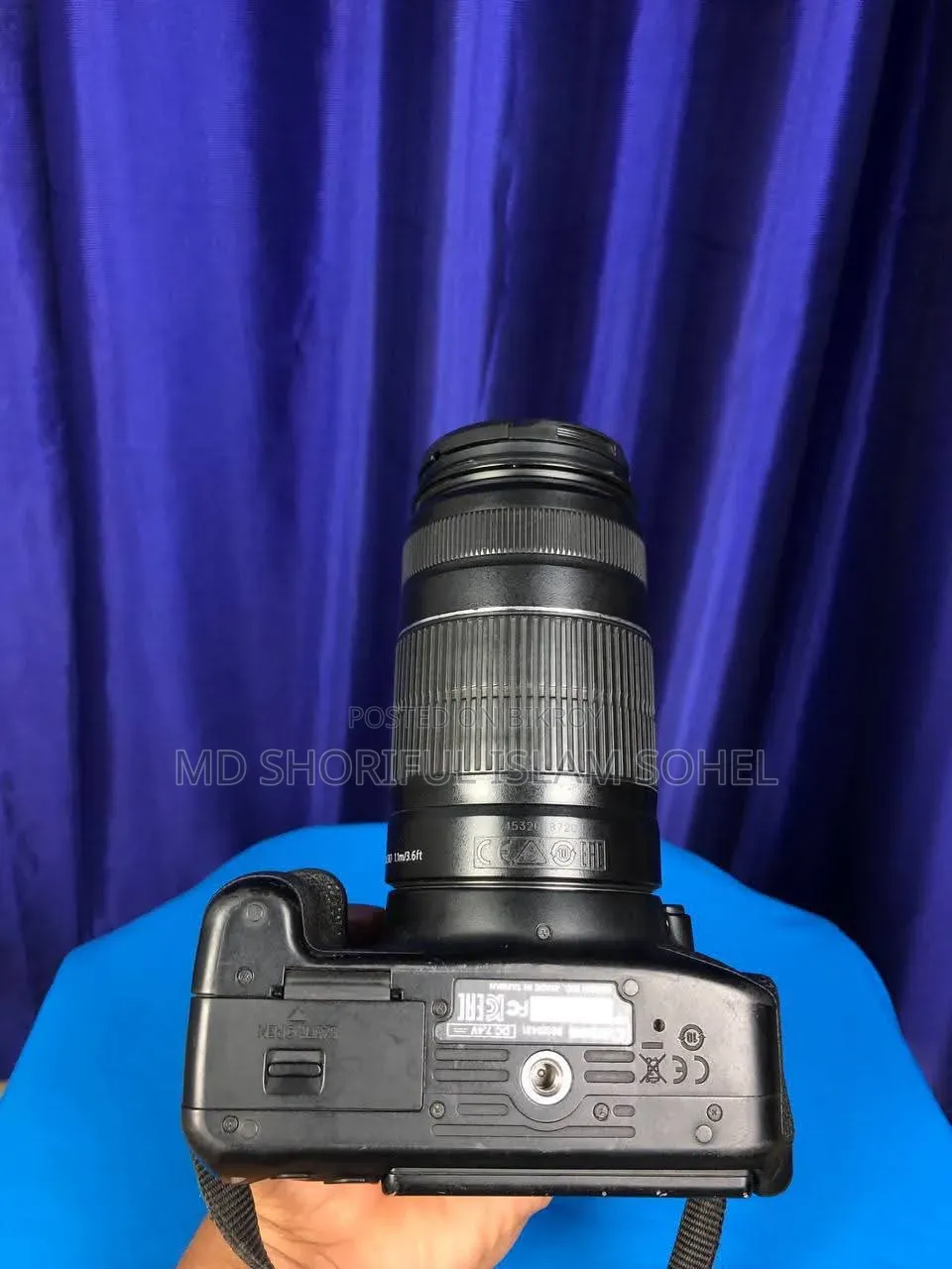 700d Camera 55-250 Lans