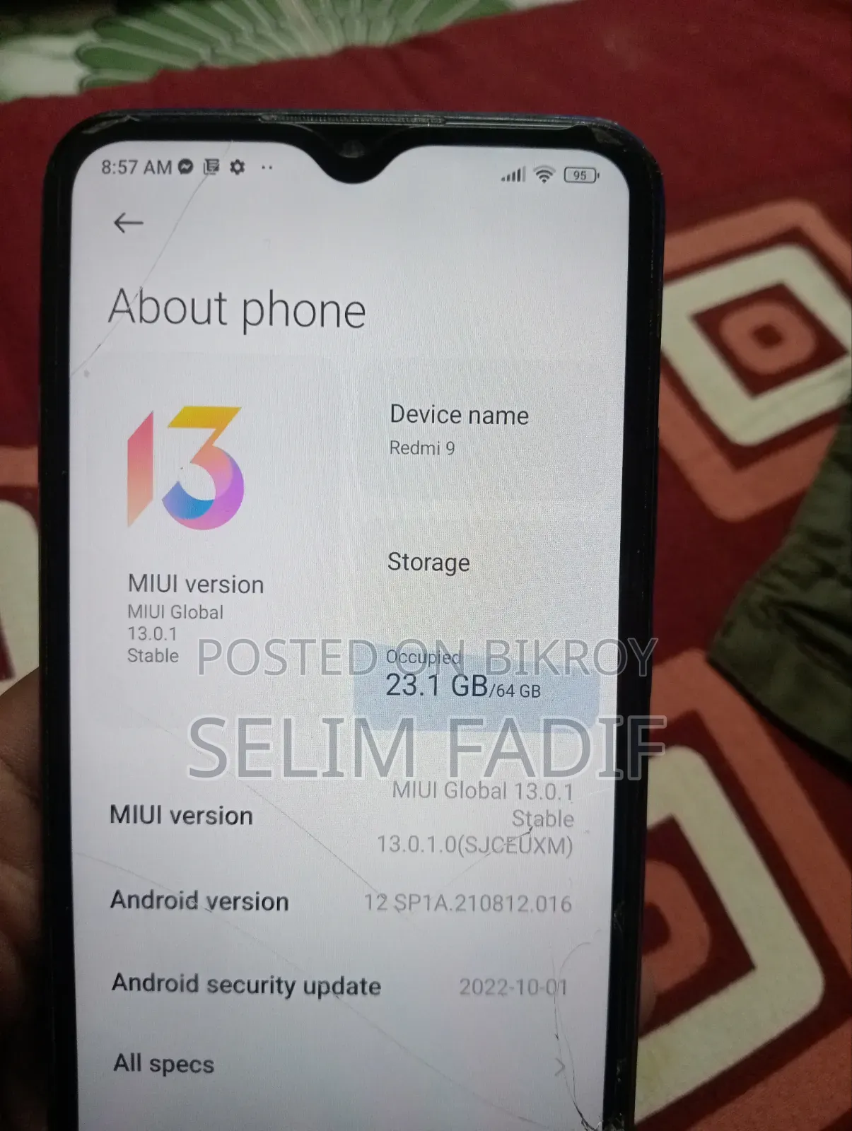 Xiaomi Poco M2 64 GB Blue
