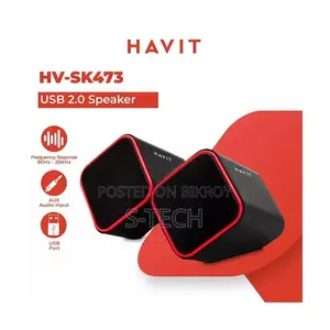 Havit Sk473 Usb 2.0 Black Blue Speaker