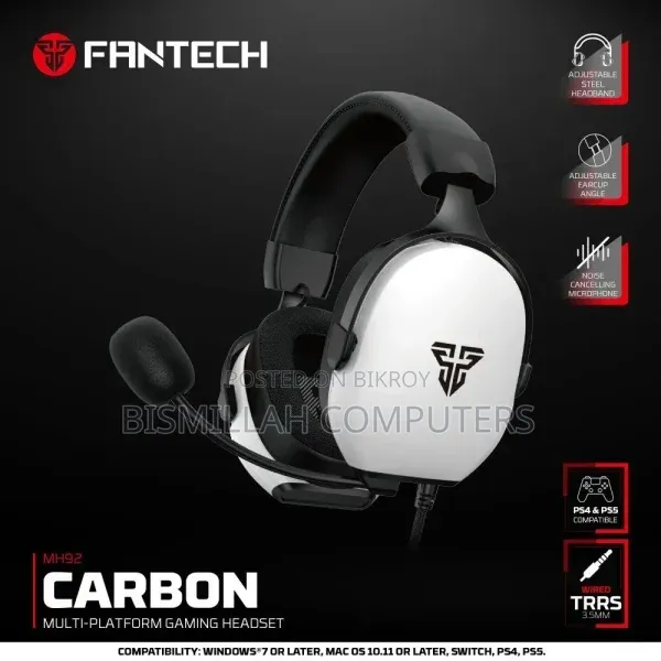 Fantech Mh92 Carbon Multi-platform Gaming Headset