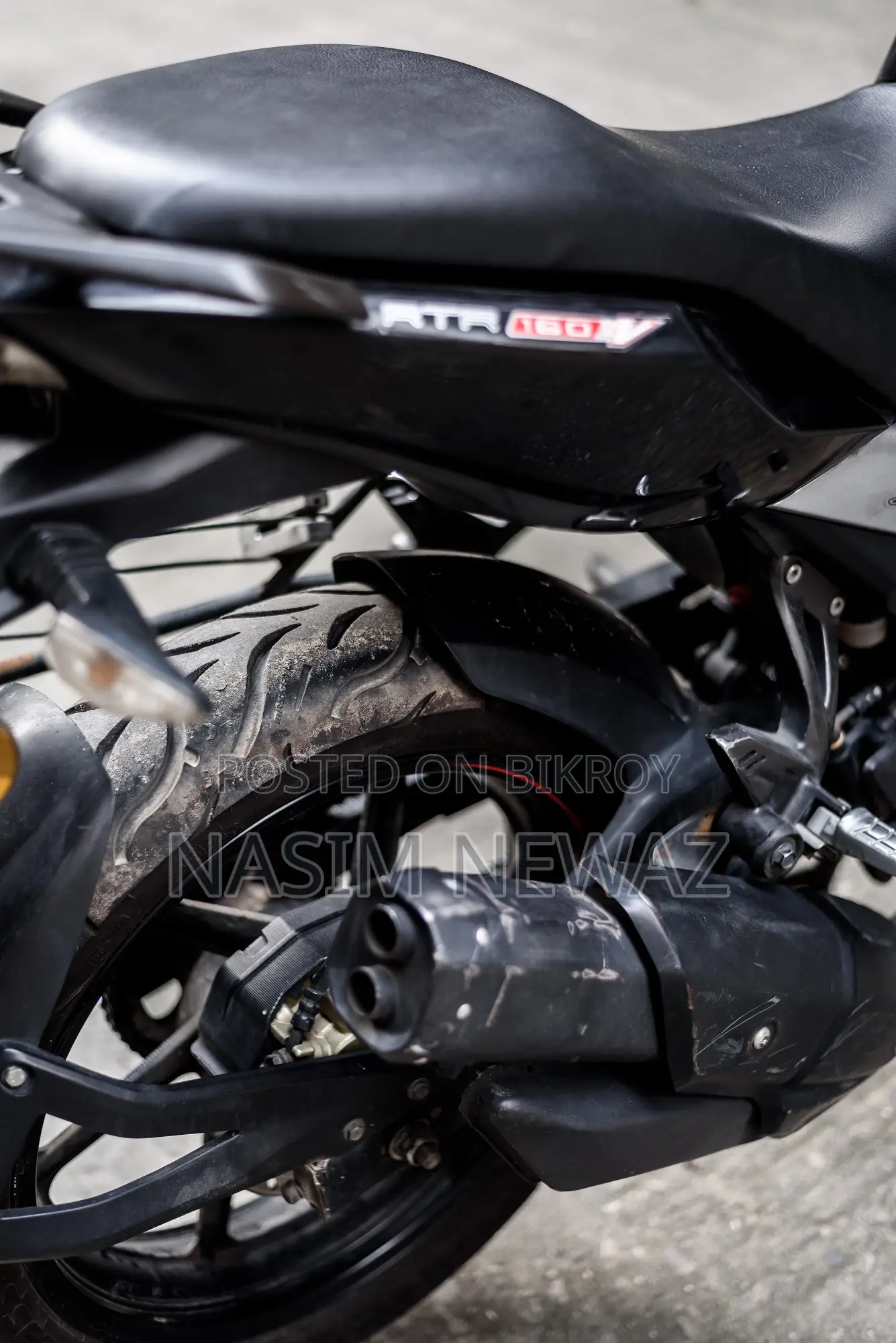 TVS Apache 160 4V 2021 Black