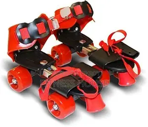 Adjustable Roller Skating Shoes For Kids – 4 Wheels (Multiple Colors)