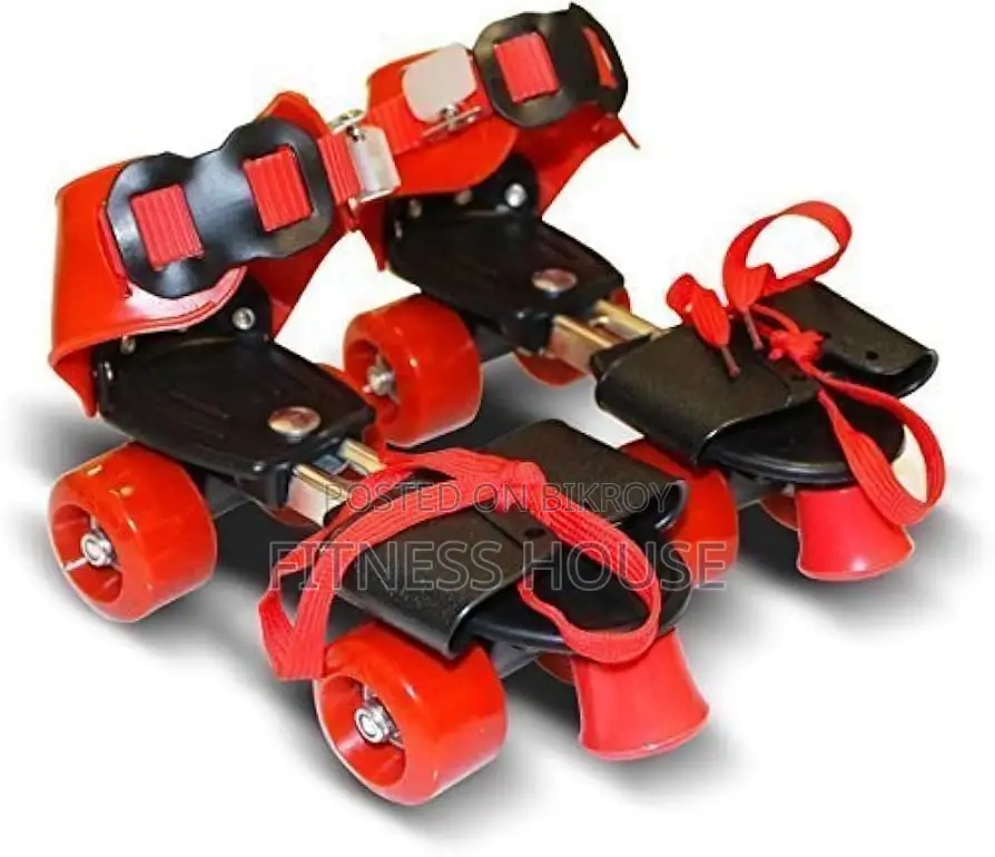 Adjustable Roller Skating Shoes For Kids – 4 Wheels (Multiple Colors)