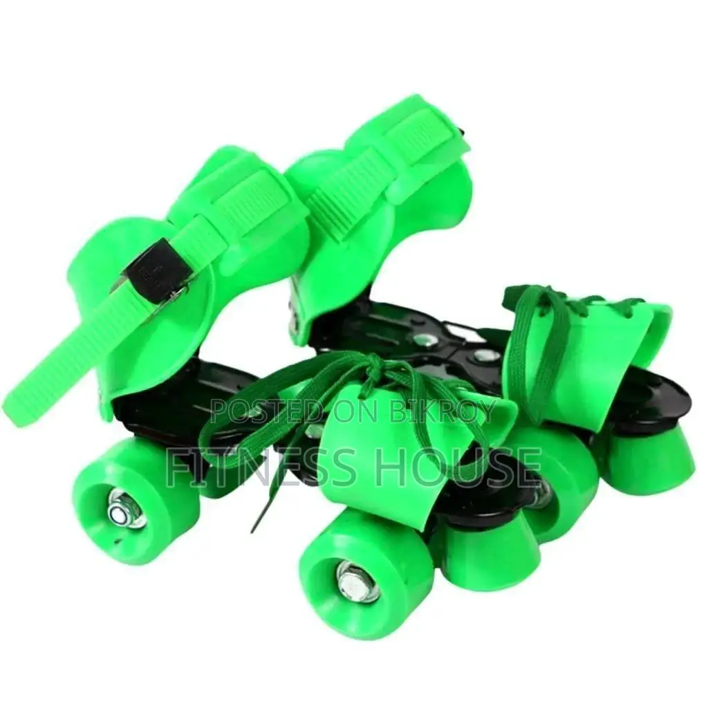 Adjustable Roller Skating Shoes For Kids – 4 Wheels (Multiple Colors)