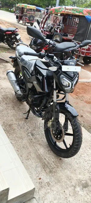 New TVS Raider 125 2024 Black