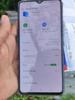 Oppo Reno Ace 256 GB নীল
