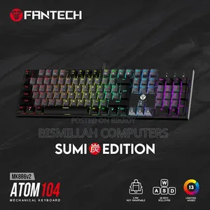 Fantech Atom 104 Sumi Edition RGB Wired Mechanical Gaming Keyboard