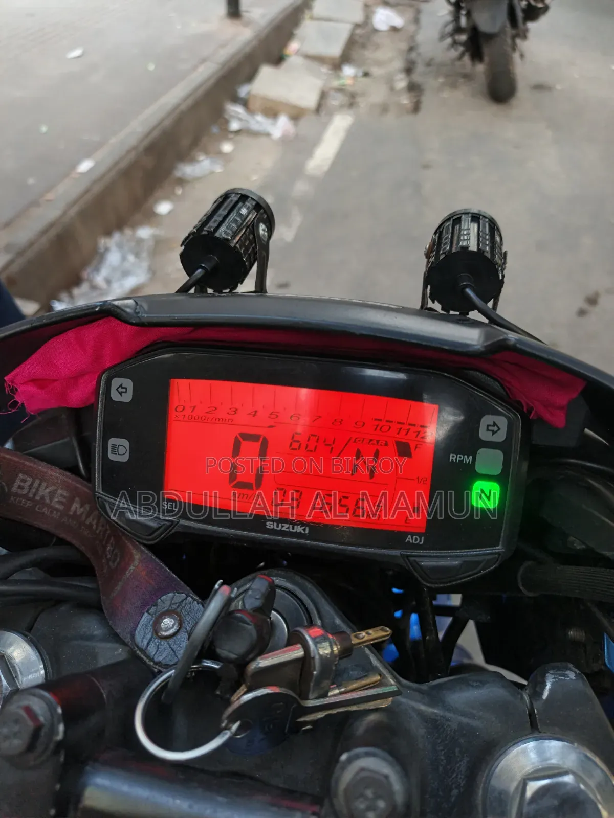 Suzuki Gixxer Monotone 2021 Blue