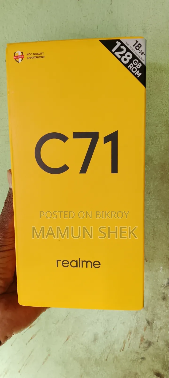 Realme C71 128 GB Black