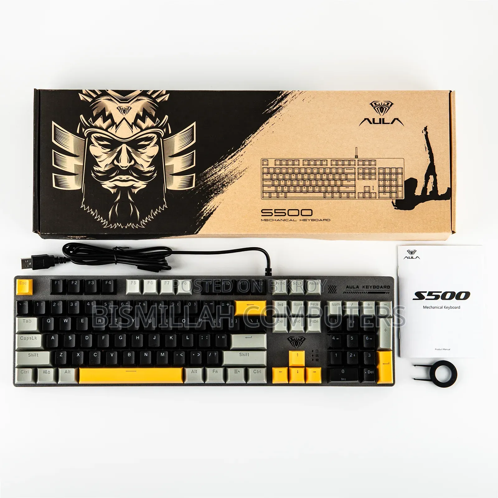Aula S500 Wired Gaming Mechanical Keyboard