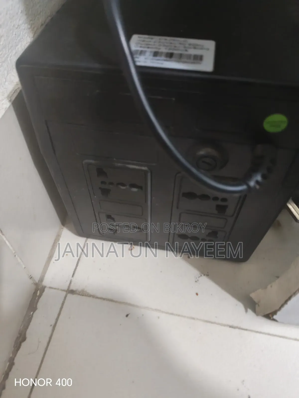 Digitalx Ups 1200va Fresh Condition Double Battery