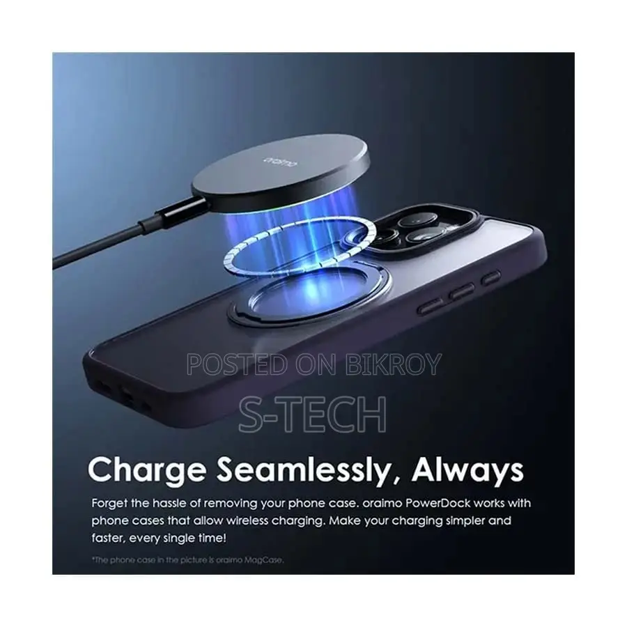Oraimo Powerdock 15w Wireless Charger (Owh-1151)