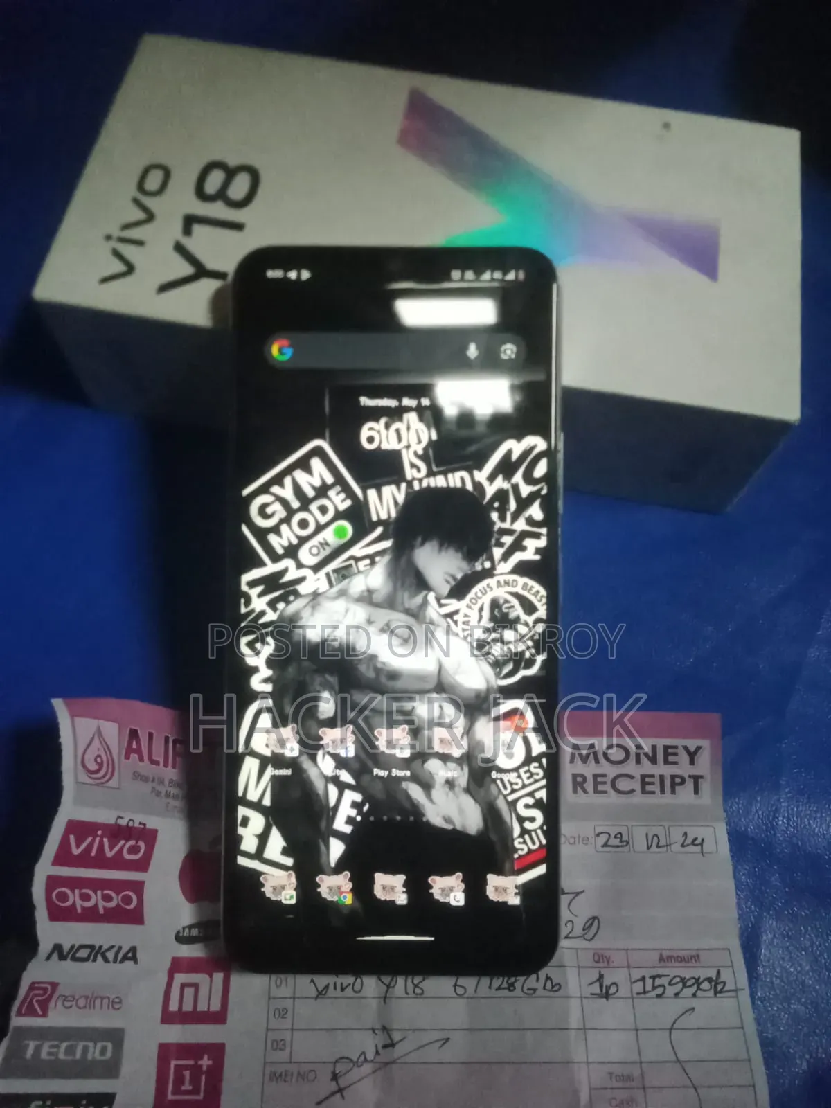 Vivo Y18 128 GB Blue