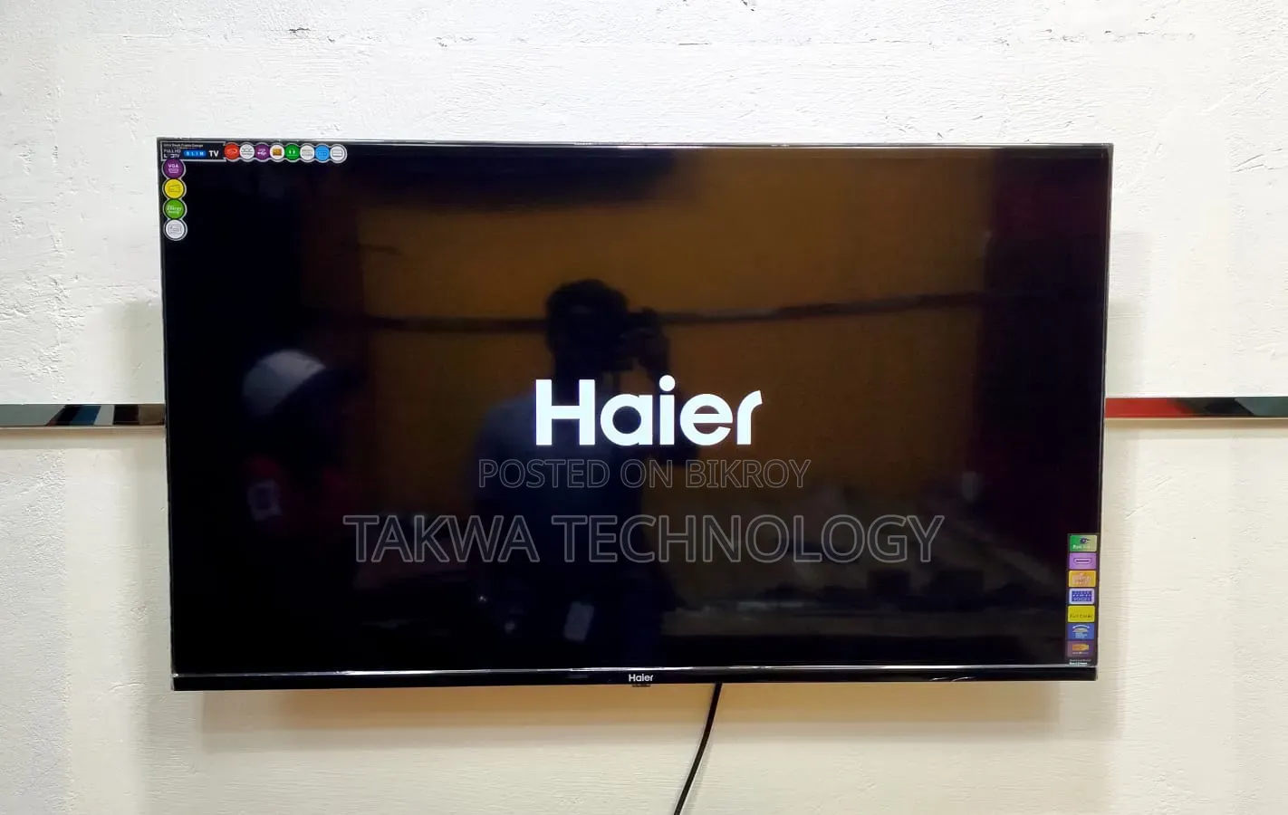 Haier-43" Inche Smart Android Framelss Voice Control Tv