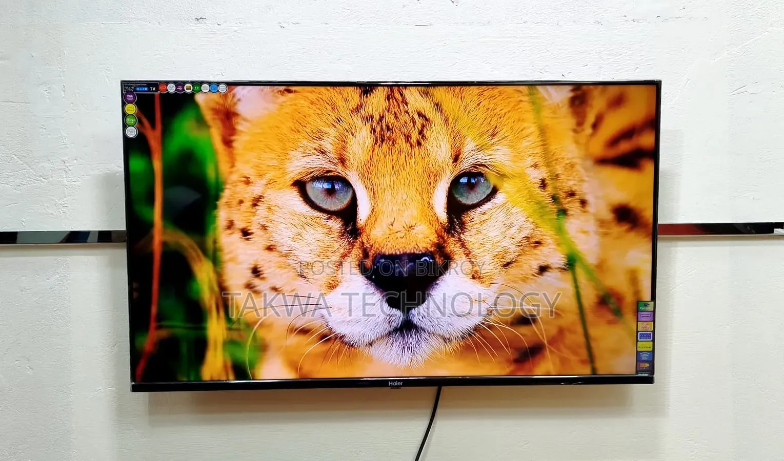 Haier-43" Inche Smart Android Framelss Voice Control Tv