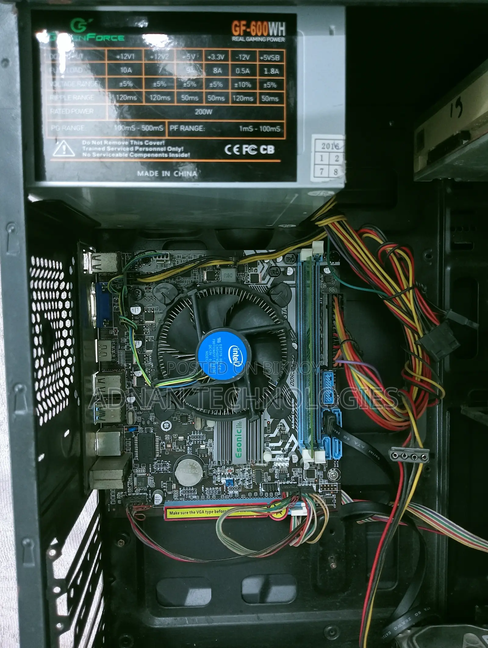 Desktop Computer 4GB Intel Core I3 HDD 1T