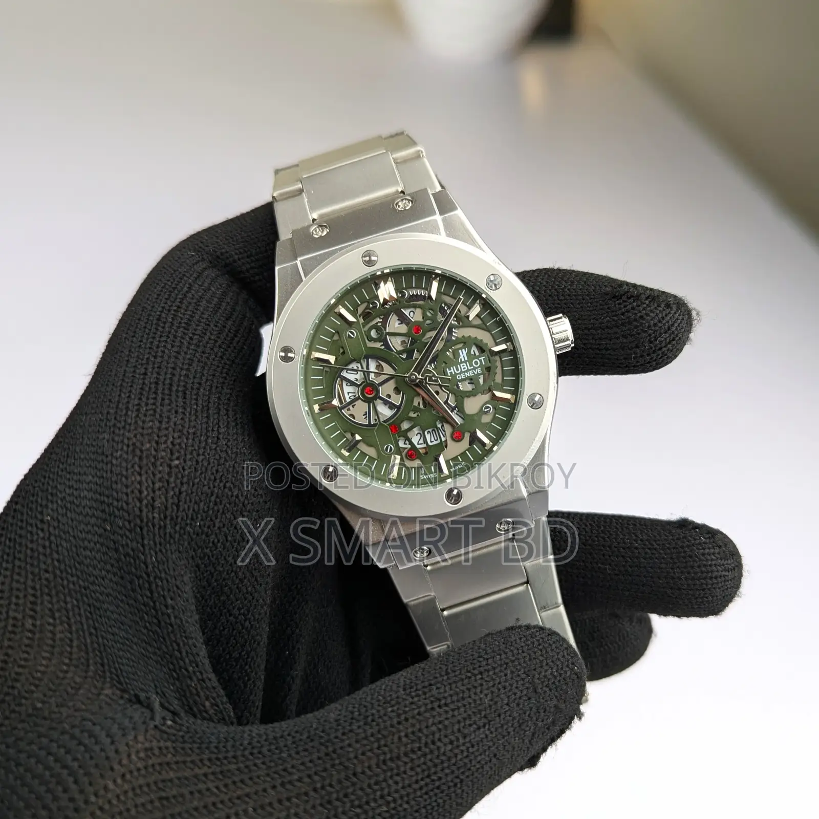 Hublot Mechanical Water Resistant Stainless Steel Watch