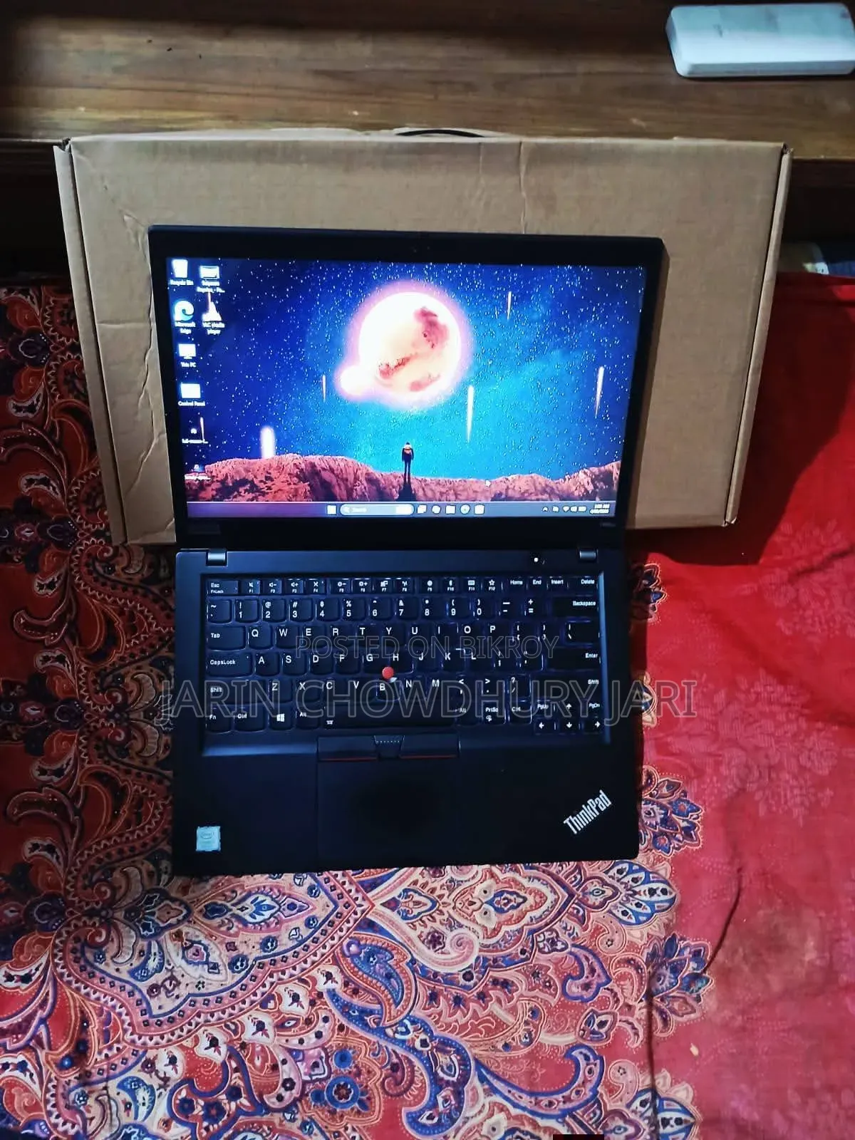 ল্যাপটপ Lenovo ThinkPad T490s 8GB Intel Core I7 SSD 256GB
