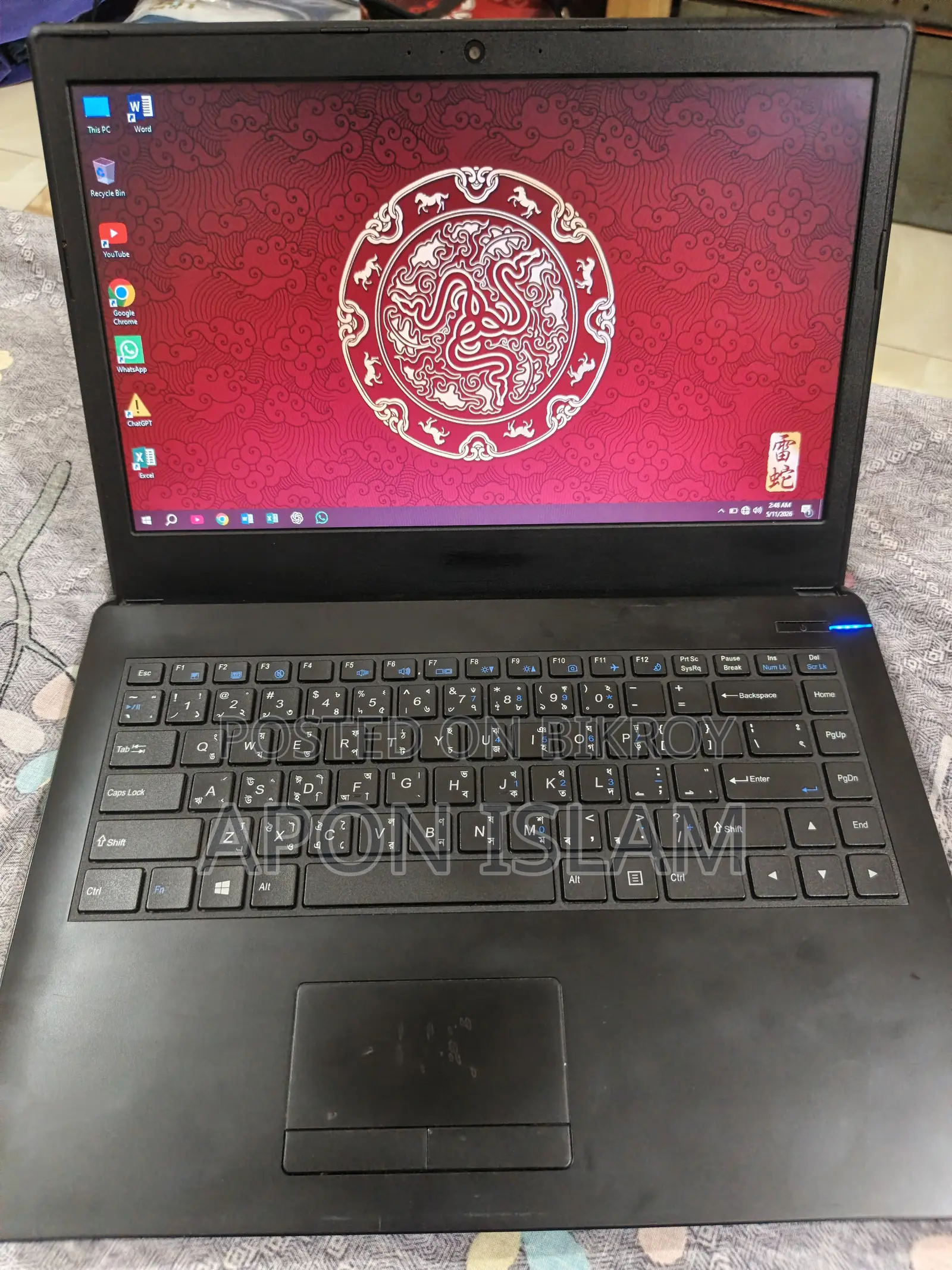 Laptop 4GB SSD 500GB
