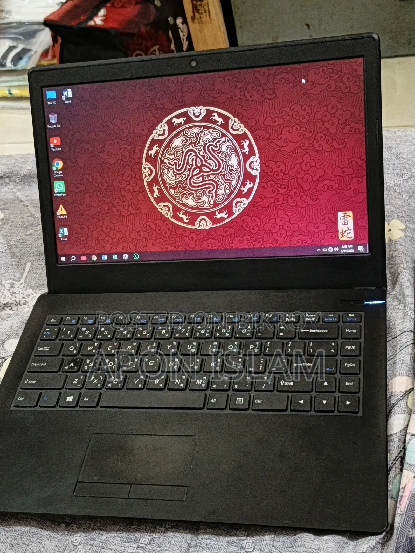 Laptop 4GB SSD 500GB