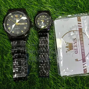 Butterfly Lock Olievs Stainless Steel Fashionable Couple Watches