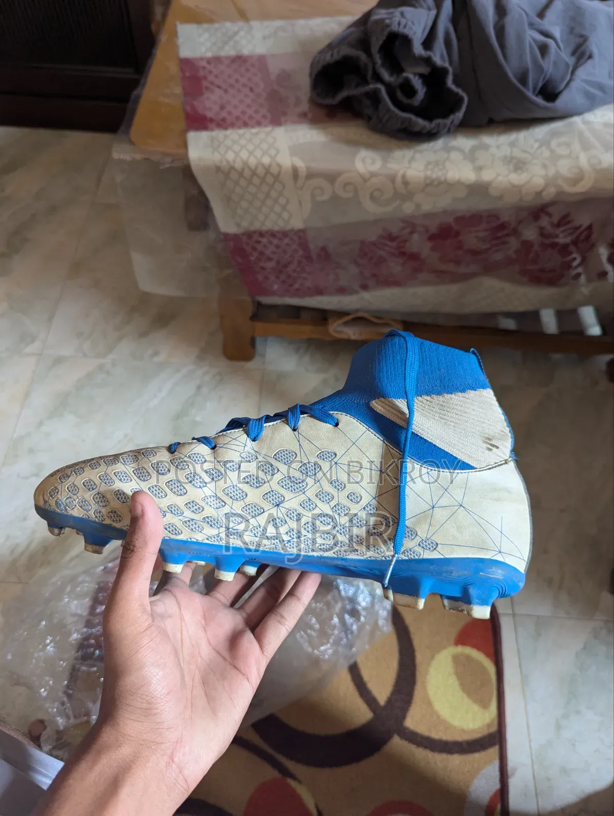 High Top Football Boots