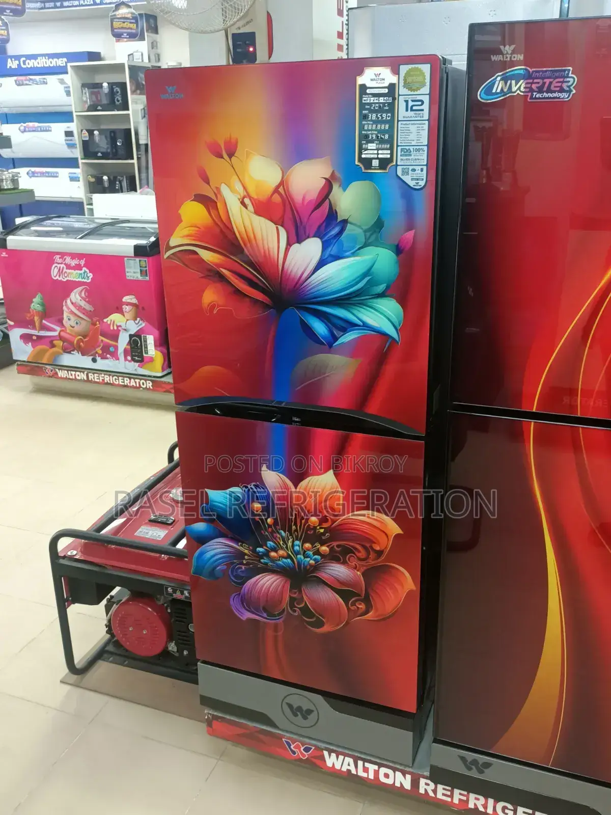 34% Discount on Walton Fridge Model WFB-2x1-Gdel!!!! 223 Liters