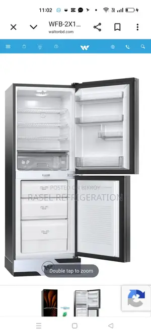 34% Discount on Walton Fridge Model WFB-2x1-Gdel!!!! 223 Liters