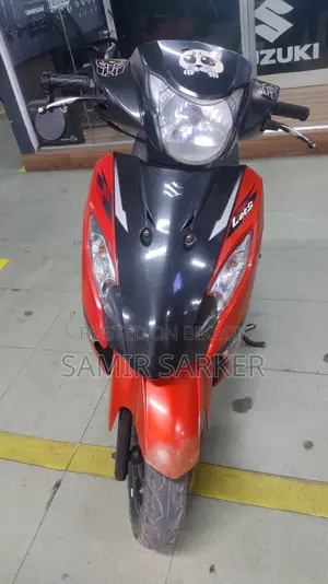 Suzuki Lets 2018 Red