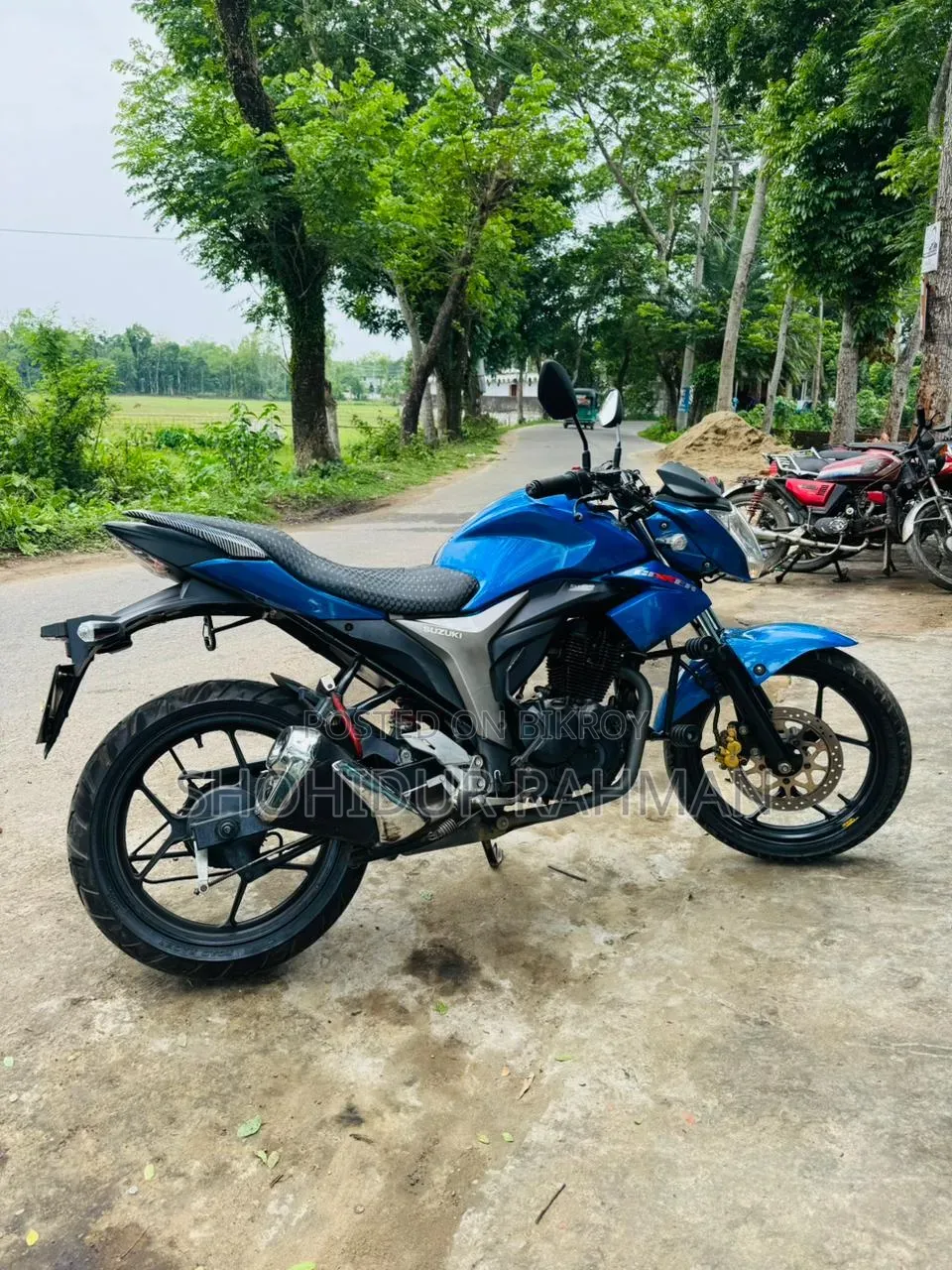 সুজুকি জিক্সার মনোটন ২০১৯ ব্লু