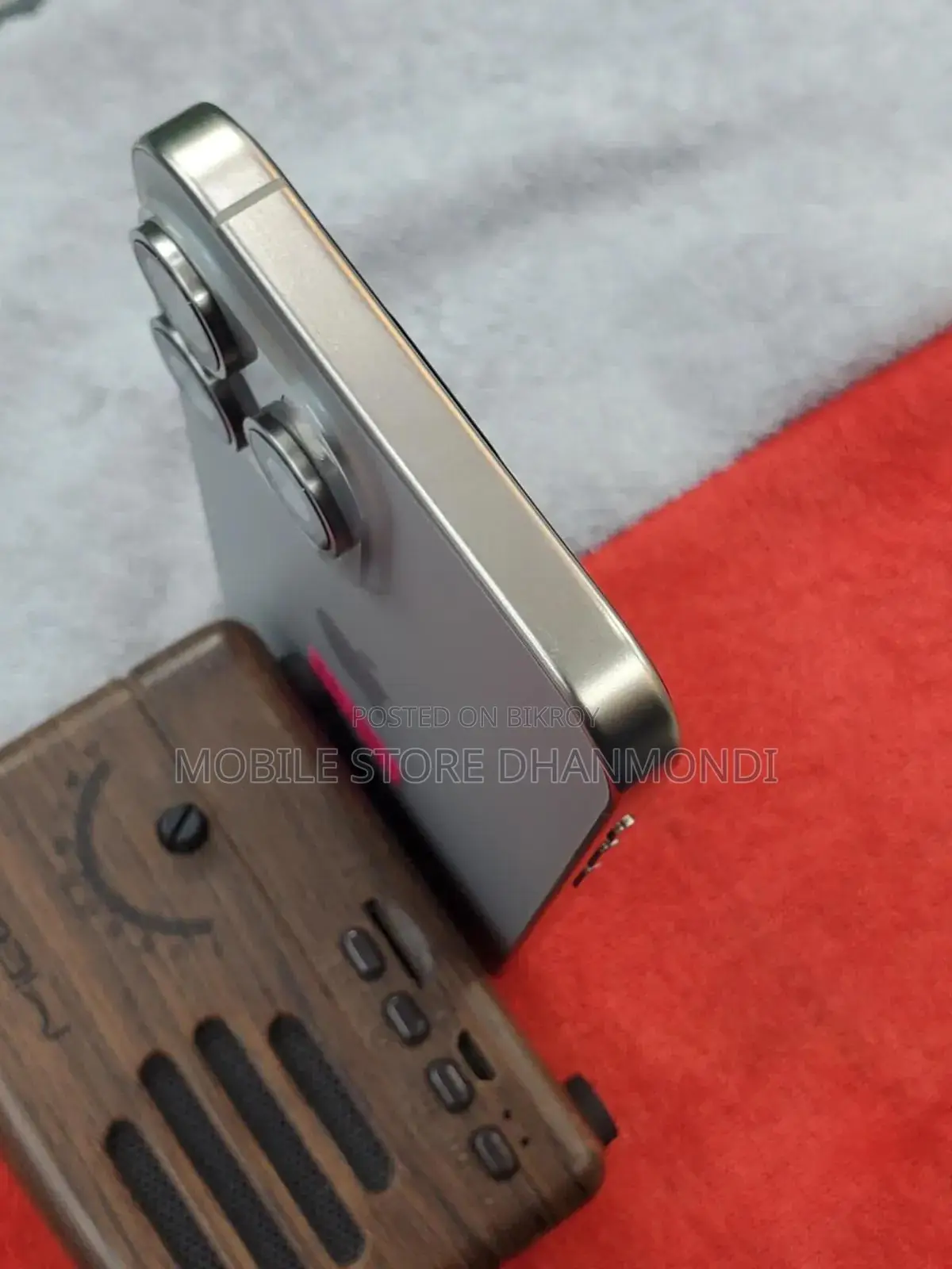 Apple iPhone 15 Pro Max ২৫৬ জিবি সিলভার