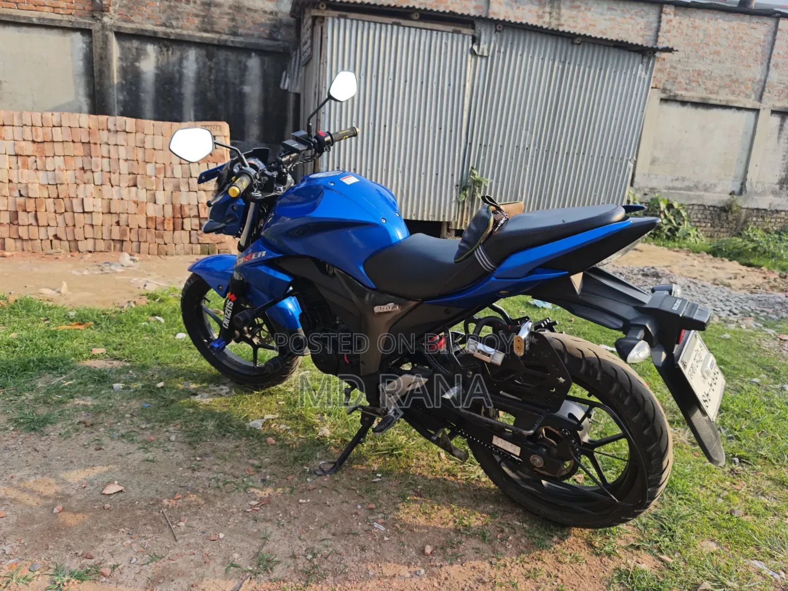 Suzuki Gixxer Monotone 2023 Blue